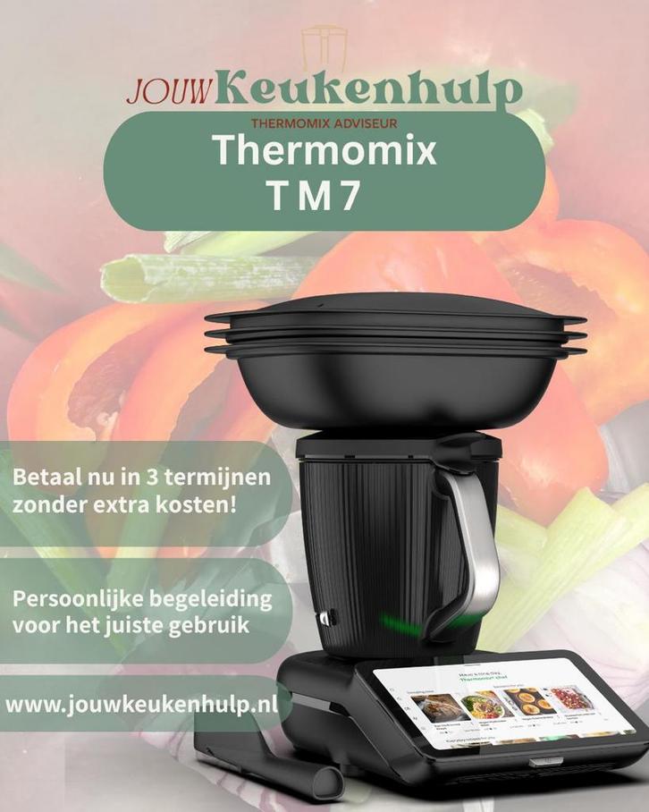 Thermomix TM7 - levering 2-3 weken!, Witgoed en Apparatuur, Keukenmixers, Nieuw, Ophalen