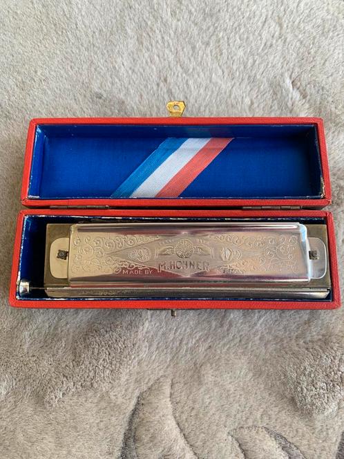 Chromatische Hohner Mondharmonica C, Muziek en Instrumenten, Blaasinstrumenten | Mondharmonica's, Zo goed als nieuw, Chromatisch
