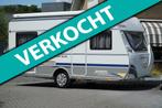 Dethleffs Camper 430 DB 2008 Vast Bed {Thule Cassetteluifel}, Caravans en Kamperen, Bedrijf, 750 - 1000 kg, Tot en met 4, Dethleffs