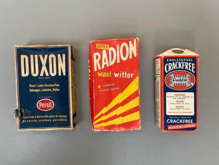 Vintage Zeep Verpakkingen Jaren 50/60, Verzamelen, Merken en Reclamevoorwerpen, Gebruikt, Verpakking, Ophalen of Verzenden