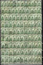 postzegels NL Jubileum 1923 100x nr. 122 gestempeld, Verzenden, T/m 1940, Gestempeld