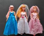 1 echte en 2 nep Barbies, Kinderen en Baby's, Speelgoed | Poppen, Ophalen of Verzenden, Zo goed als nieuw, Barbie
