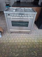 Boretti Fornuis met Wazemkap, Ophalen, Gebruikt, 60 cm of meer, Energieklasse A of zuiniger