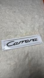 Porsche carrera embleem glans zwart, Ophalen of Verzenden