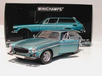 Volvo P1800 ES 1:18. Minichamps diverse kleuren, o.a, blauw. beschikbaar voor biedingen