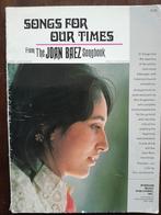 Joan Baez - Songs For Our Times Songbook, Ophalen of Verzenden, Gelezen, Artiest, Joan Baez