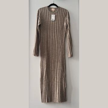 H&M premium lange jurk van 100% Merinoswol - maat S nieuw beschikbaar voor biedingen