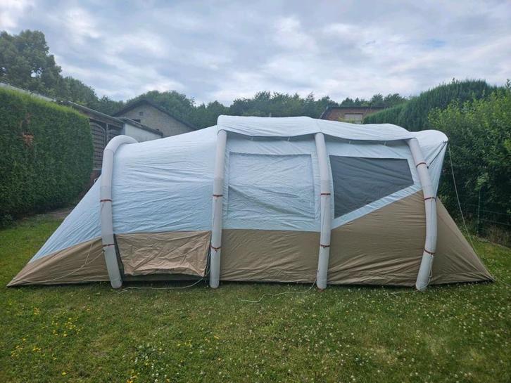 Quechua Air Second 6.3 Fresh and Black, Caravans en Kamperen, Tenten, tot en met 6, Zo goed als nieuw, Ophalen of Verzenden