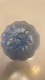 Unique Vintage Blown Clear Glass Pumpkin, Ophalen of Verzenden