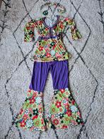 Flower Power Hippie Kostuum Dames - Maat M, Kleding | Dames, Carnavalskleding en Feestkleding, Maat 38/40 (M), Carnaval, Ophalen of Verzenden