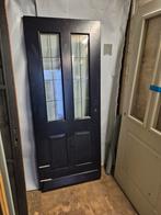 83x201,5cm voordeur R naar binnen incl glas in lood JH8, Ophalen, 80 tot 100 cm, ., Nieuw