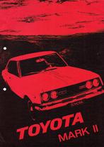 Folder Toyota Mark II (ca.1970), Verzenden, Gelezen, Toyota