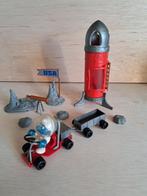 Smurf: Maanraket met auto enz, Ophalen of Verzenden, Nieuw, Verschillende Smurfen, Huisje of Attribuut