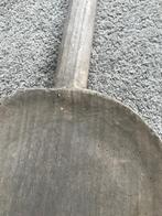 Antieke houten schep / schop / lepel decoratie, Ophalen of Verzenden, Gebruikt, Hout, Los bestek
