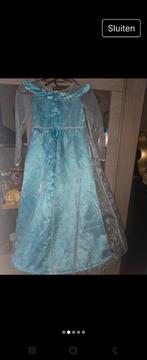 FROZEN JURK ELSA 8 jaar, Overige typen, Blauw, Ophalen of Verzenden, Zo goed als nieuw