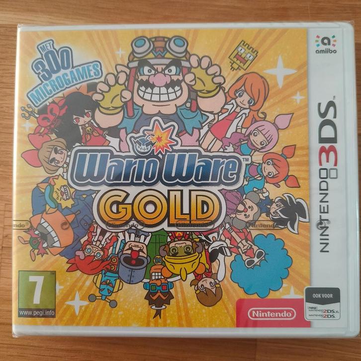 Wario Ware Gold voor Nintendo 3DS *SEALED*, Spelcomputers en Games, Games | Nintendo 2DS en 3DS, Nieuw, Puzzel en Educatief, 1 speler
