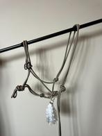 Beige touwhalster met teugel en neckrope  - complete set!, Dieren en Toebehoren, Paarden en Pony's | Hoofdstellen en Tuigage, Ophalen of Verzenden