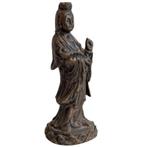 Oud Chinees bronzen beeld van Guanyin (Avalokiteshvara), Ophalen of Verzenden, Gebruikt
