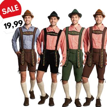 SALE! Lederhose kort/lang + Blouse OP=OP! beschikbaar voor biedingen