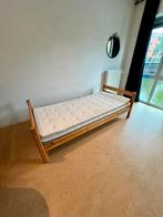 IKEA MALVIK Foam Mattress + TISTEDAL Mattress Pad + Bed, Ophalen, Overige materialen, Gebruikt, 90 cm