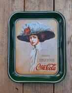 Coca Cola dienblad/tray, Hamilton King Girl, igst., Ophalen of Verzenden, Rechthoekig, Hout