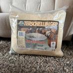 Schapenwol Terschellinger Wollen Wolvacht Kussen Nieuw!!, Ophalen, Eenpersoons, Wit, Nieuw