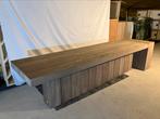 Houten tafel met kastje 300x80x75 hoog, Huis en Inrichting, Tafels | Salontafels, 50 tot 100 cm, Rechthoekig, Ophalen of Verzenden