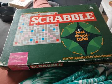 Scrabble met Draaitafel - Vintage Editie beschikbaar voor biedingen