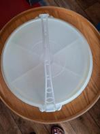 Serveerschaal van Tupperware, Ophalen of Verzenden, Gebruikt, Wit, Schaal