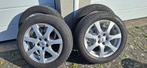 Winterbanden 205/55 91H R16 met Alu Velgen - Steek 5, Auto-onderdelen, Banden en Velgen, Gebruikt, 16 inch, Banden en Velgen, Personenwagen