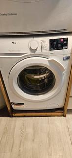 AEG Lavamat 6000 Wasmachine + LG Wasdroger, Gebruikt, Ophalen of Verzenden, Voorlader, Kort programma