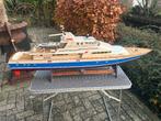 Pegasus Jacht RC, nieuwe accu's en laders, 125cm, zelf bouw, Ophalen, Gebruikt, Overige merken