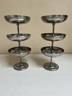6 Franse coupes - inox rvs, Ophalen of Verzenden, Overige materialen, Overige stijlen