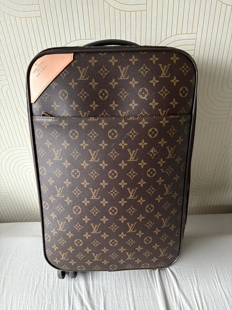 Louis vuitton koffer, Ophalen of Verzenden, Zo goed als nieuw, Leer