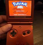 Gameboy Advance SP Groudon Edition - Zeldzaam!, Spelcomputers en Games, Spelcomputers | Nintendo Game Boy, Verzenden, Gebruikt