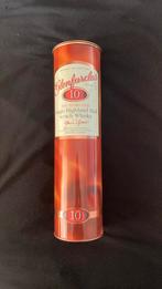 Glenfarclas 10 years vintage whisky blikrond 2000, Ophalen of Verzenden, Zo goed als nieuw, Overige, Overige merken