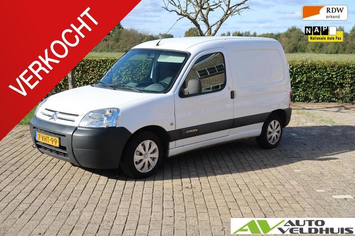 Citroen Berlingo 1.6 HDI 600 First NIEUWE APK MARGE LEUKE AU, Auto's, Bestelauto's, Bedrijf, Te koop, ABS, Airbags, Airconditioning