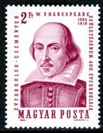 Hongarije 2028-pf - William Shakespeare, Ophalen of Verzenden, Postfris