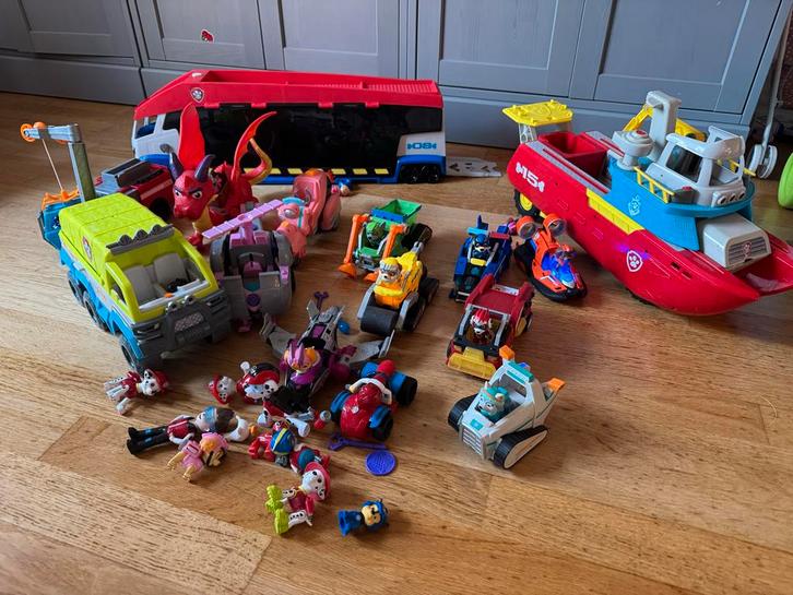 Grote Paw Patrol set, Kinderen en Baby's, Speelgoed | Overig, Gebruikt, Jongen of Meisje, Ophalen
