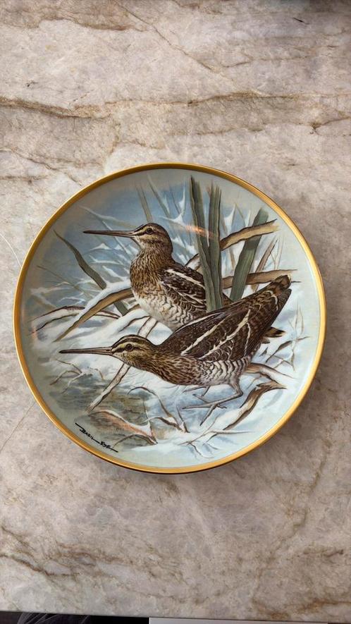 Gamebirds of the World - Franklin Porcelain (2 stuks), Antiek en Kunst, Antiek | Wandborden en Tegels, Ophalen of Verzenden