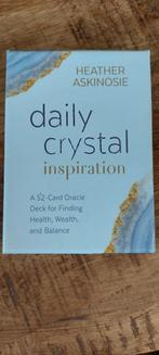 Daily Crystal Inspiration - Orakelkaarten, Spiritualiteit algemeen, Overige typen, Heather Askinosie, Ophalen of Verzenden