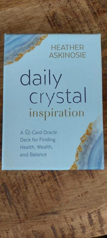 Daily Crystal Inspiration - Orakelkaarten beschikbaar voor biedingen