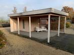 OPRUIMING SHOWMODEL tuinhuis platdak luifel 609X409 veranda, Tuin en Terras, Tuinhuizen, Ophalen, Gebruikt, Tuinhuis, Zonder ramen