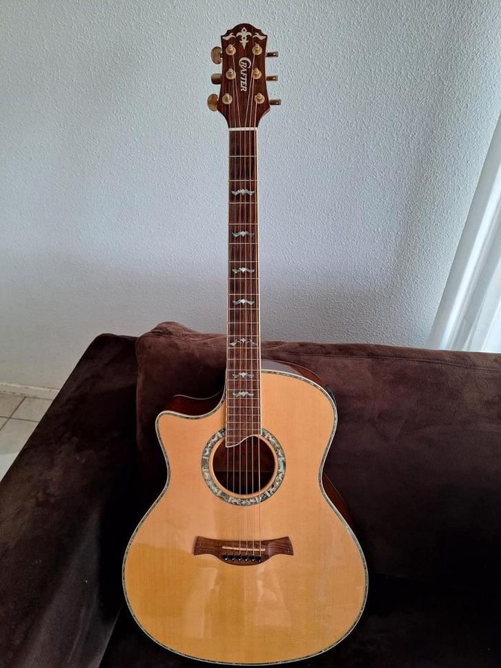Crafter GAE 30 L/N  linkshandig, Muziek en Instrumenten, Snaarinstrumenten | Gitaren | Akoestisch, Gebruikt, Western- of Steelstringgitaar