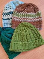 Handgemaakte mutsen - set van 4, Handgemaakt, One size fits all, Ophalen of Verzenden, Pet