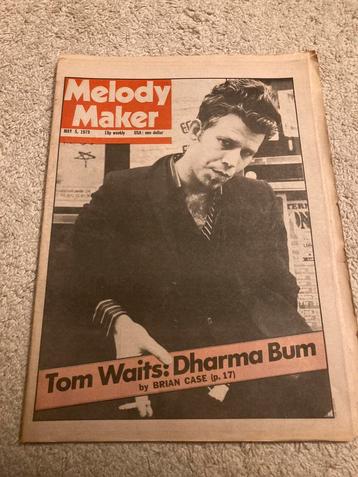 MELODY MAKER 1979 WHITESNAKE Tom Waits UK Robin Scott M beschikbaar voor biedingen