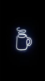 Koffie led neon wand bord decoratie - nieuw, Verzamelen, Merken en Reclamevoorwerpen, Nieuw, Ophalen of Verzenden, Lichtbak of (neon) lamp