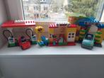 Duplo 6171 Tankstation met shop en wasserette, Ophalen, Gebruikt, Complete set, Duplo