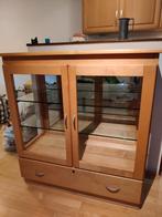 Vitrinekast, Huis en Inrichting, Ophalen, 100 tot 150 cm, 100 tot 150 cm, Zo goed als nieuw