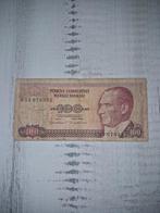 Oud 100 Turkije Lira Biljet 1983-1984, Postzegels en Munten, Bankbiljetten | Europa | Niet-Eurobiljetten, Ophalen of Verzenden